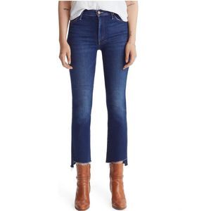 MOTHER Women's Straight Leg Jeans - Dark Blue